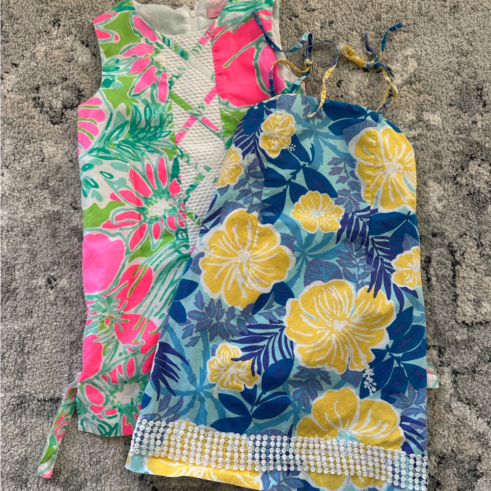 Girls size 7 Lily Pulitzer dresses *lot of 2*